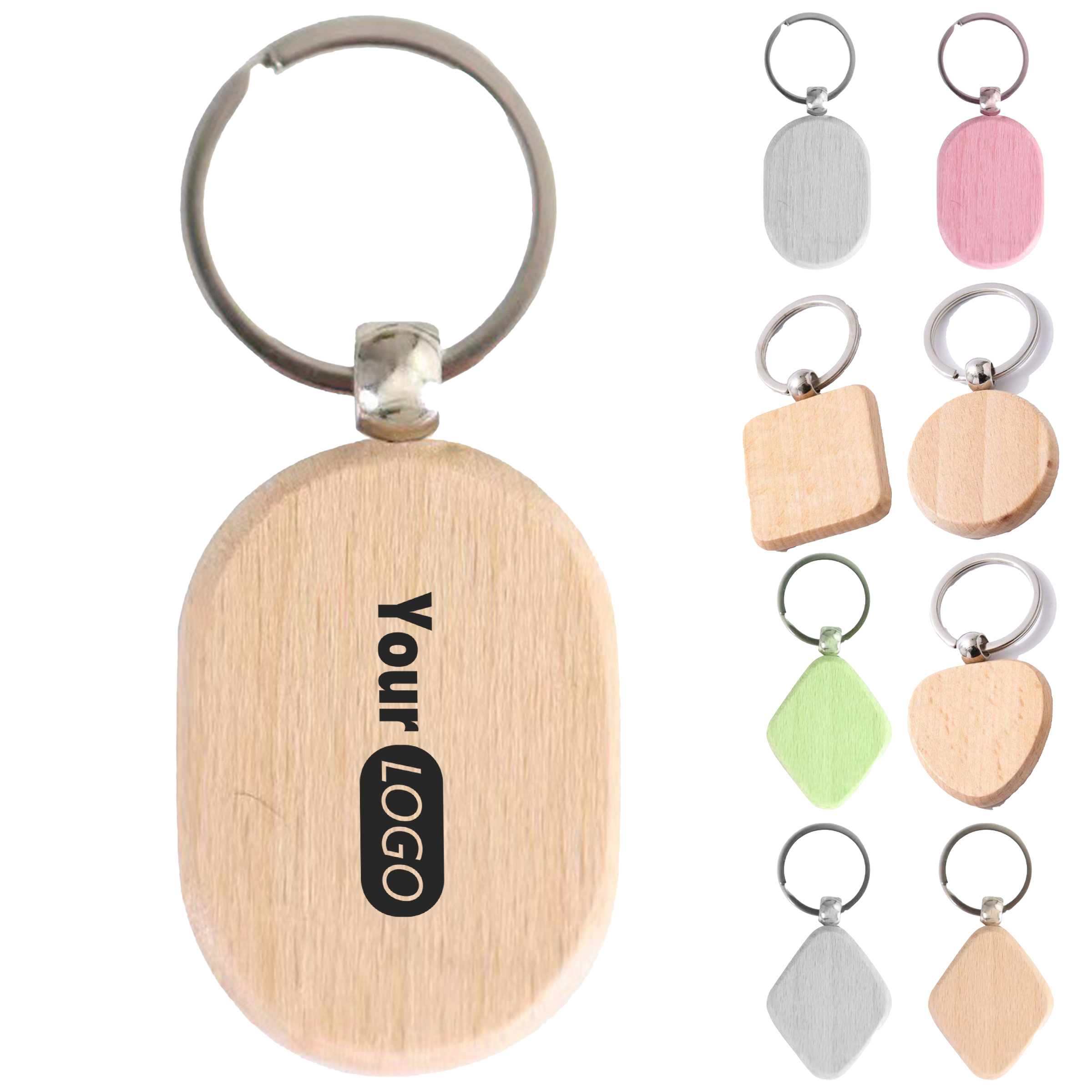 Wood Key Chain 3