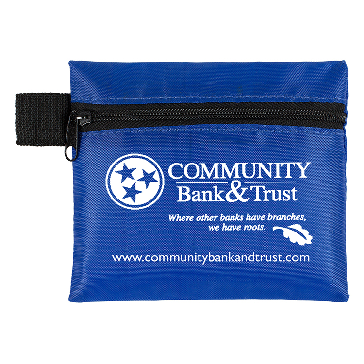 "Riverside Plus" 14 Piece Healthy Living Pack Components inserted into Zipper Pouch 15