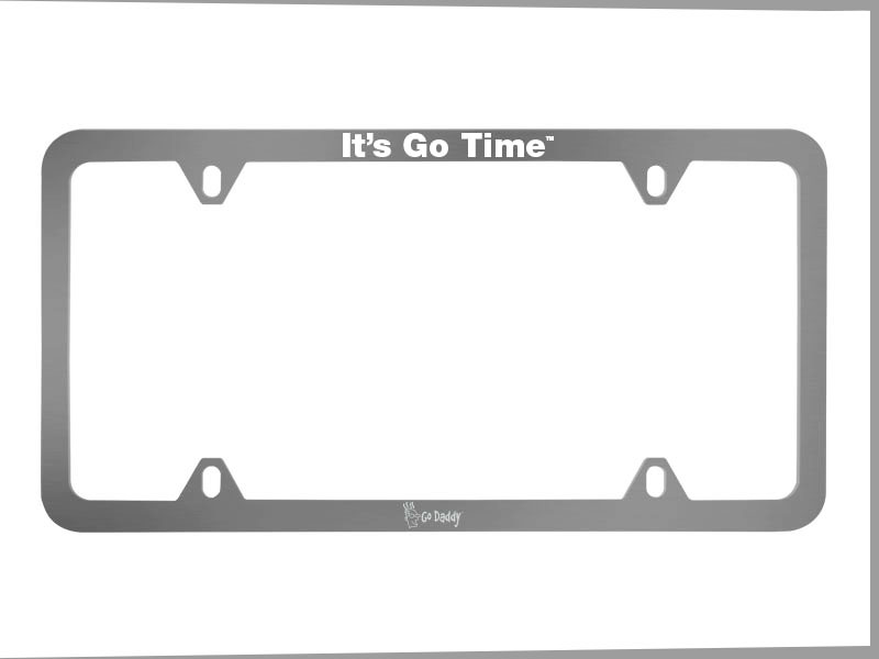 Stainless Steel License Plate Frame