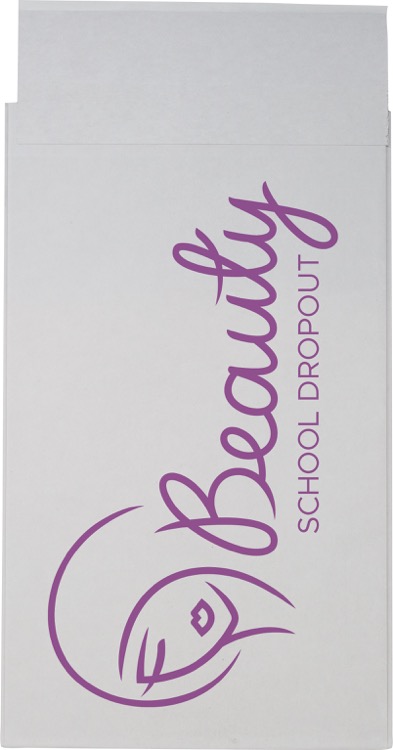 One Color White Eco-Shipper Expandable Paper Mailer (8.5" W x 14.5" H x 3.25" D)