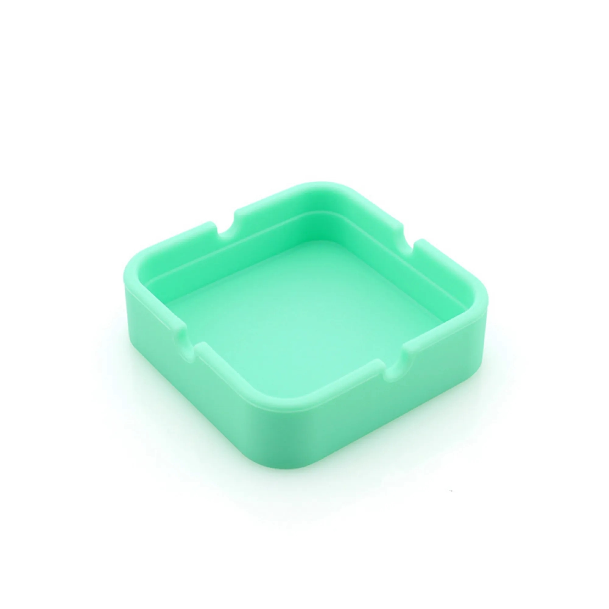Square Silicone Unbreakable Ashtray 3