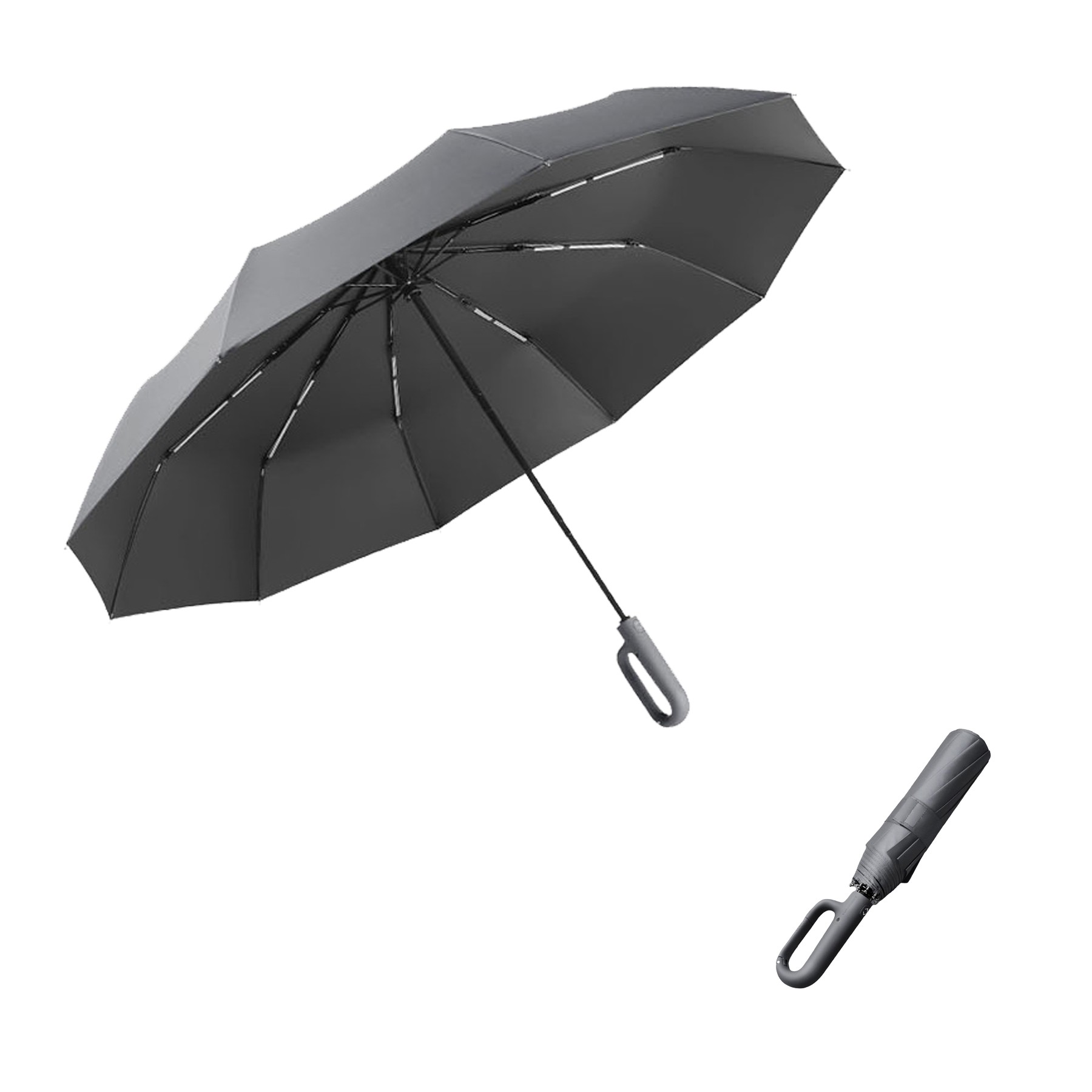 Portable Folding Ring Buckle Umbrella 2