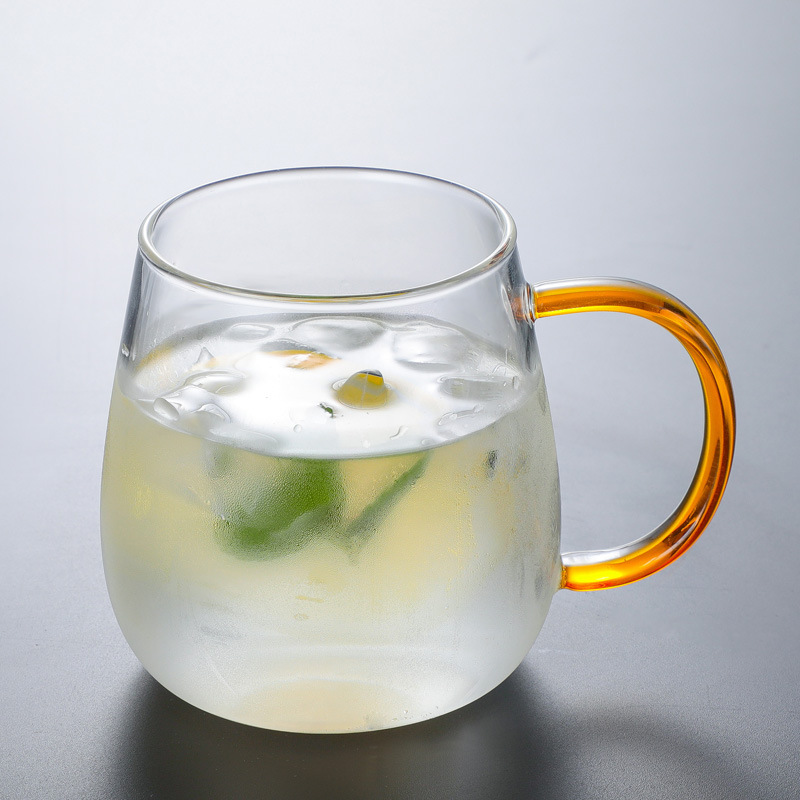 17 OZ Custom Glass Coffee Mug 2
