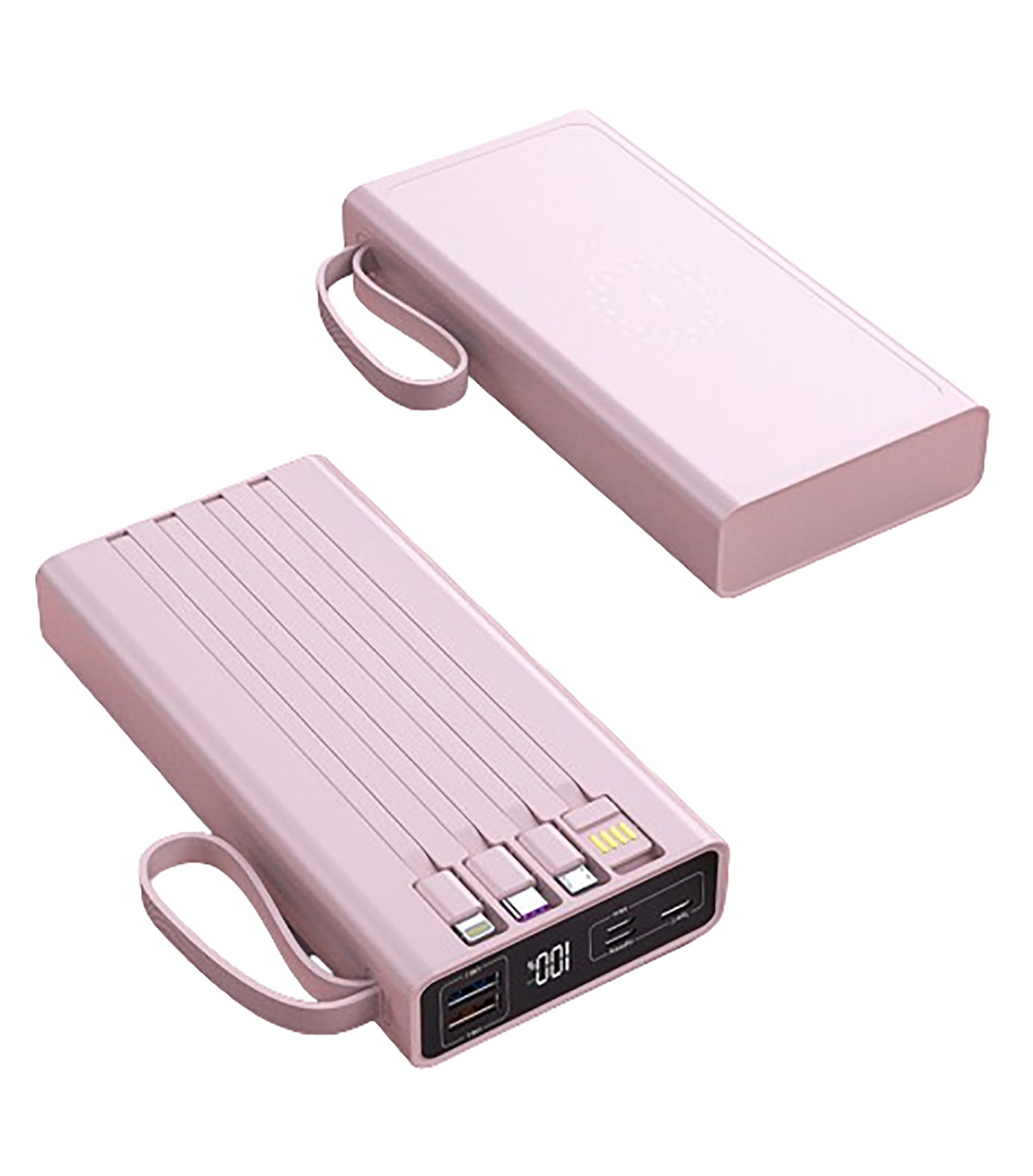 10000Mah Charger Power Bank W/ Light 1