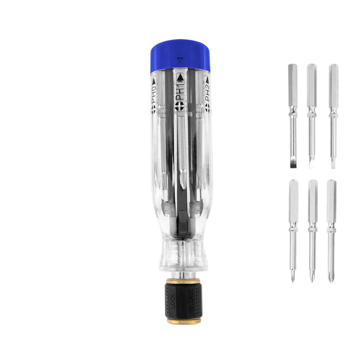 6-In-1 Quick Release Screwdriver 6