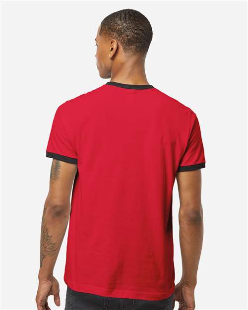 Unisex Fine Jersey Ringer T-Shirt - 246 27