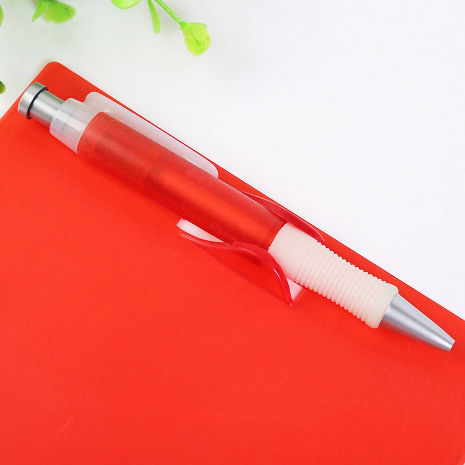 PP Cover Spiral Lined Notebook w/ Pen 10