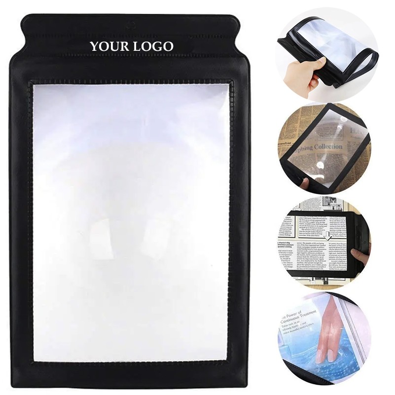 A4 Magnifying Glass 3X Magnification Full Page Magnifier 4