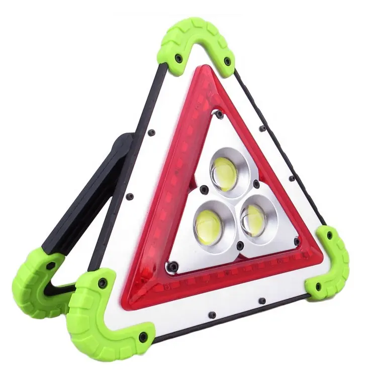 Multifunctional Triangle Warning Sign / Rechargeable Work Light 3