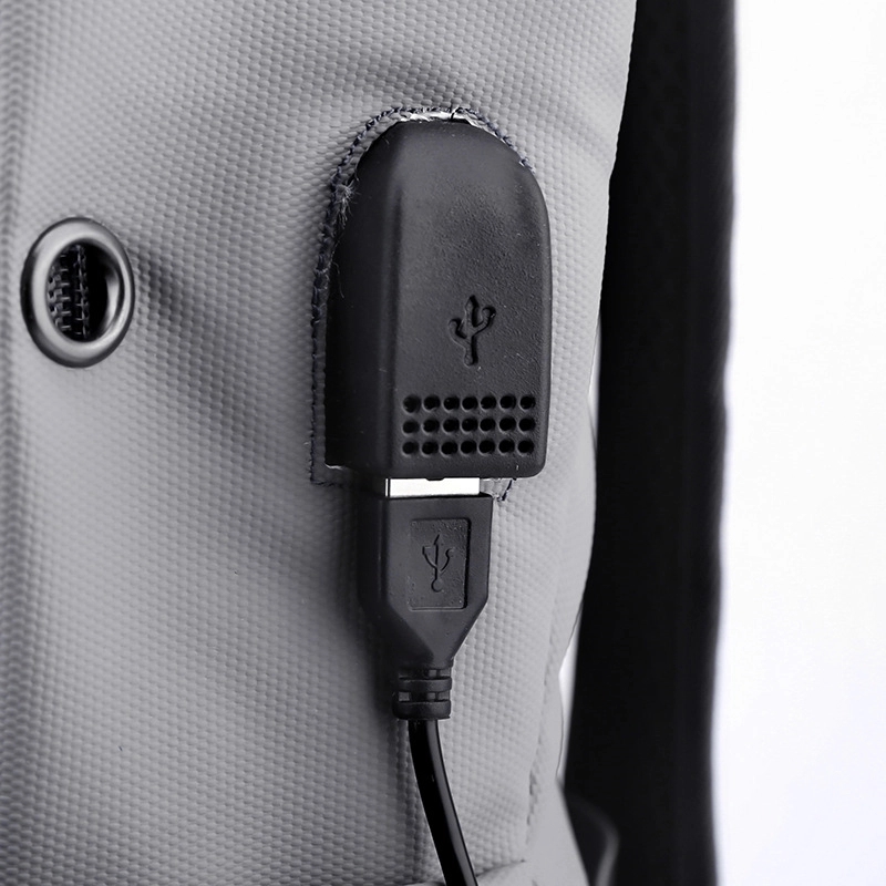 Custom Waterproof Laptop Backpack with USB Charging Port 2