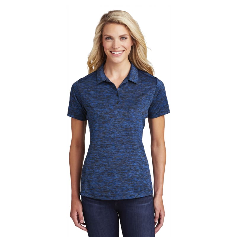 Sport-Tek Women's PosiCharge Electric Heather Polo. 22