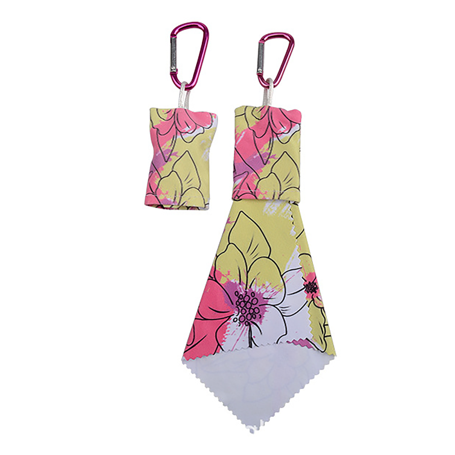 Microfiber Cleaning Cloth w/ Carabiner 3