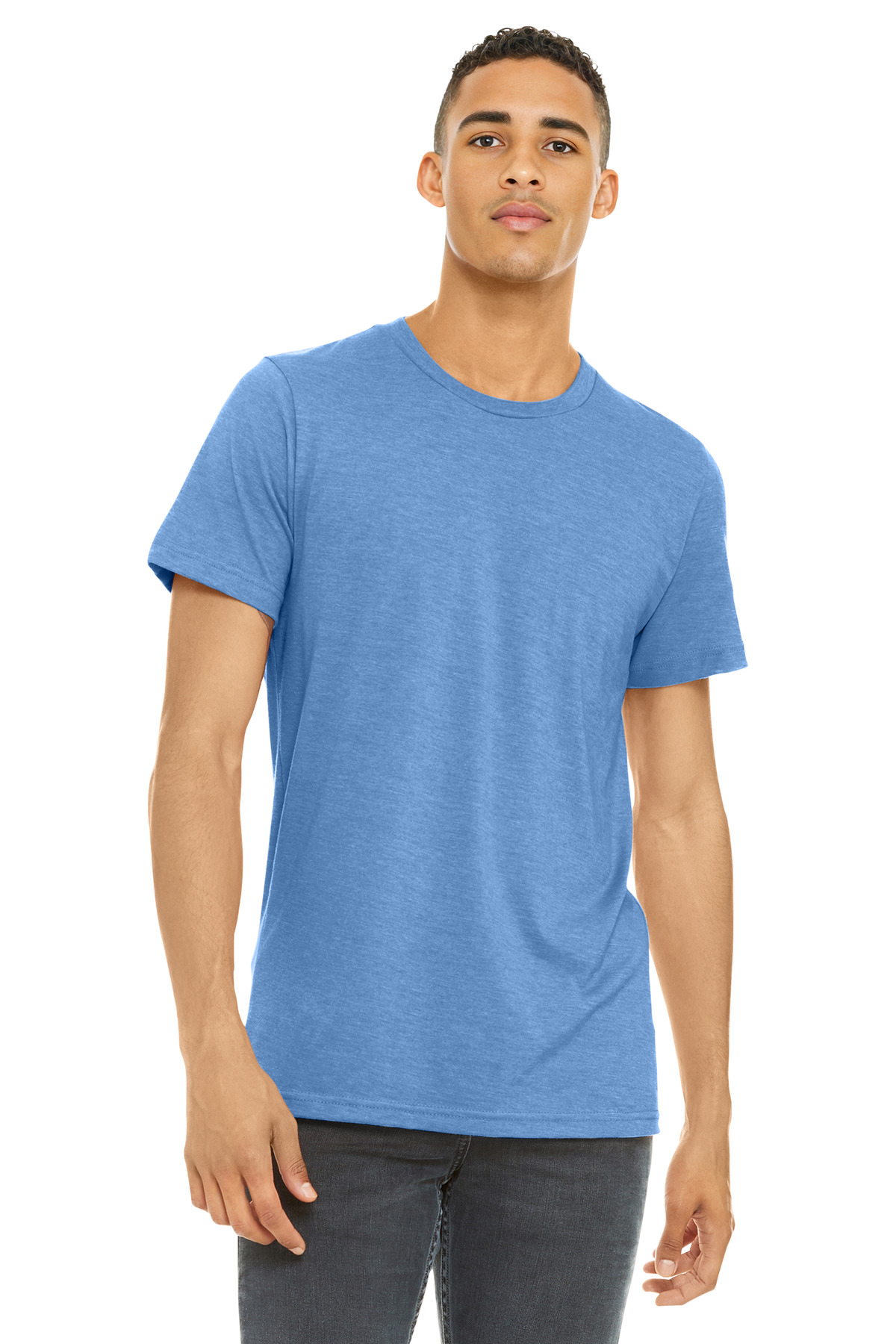 BELLA+CANVAS Unisex Heather CVC Short Sleeve Tee. BC3001CVC 73