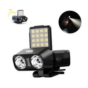 Compact Foldable Headlamp Flashlight 2