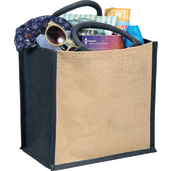 Medium Jute Gift Tote, custom tote bag with logo imprint 50