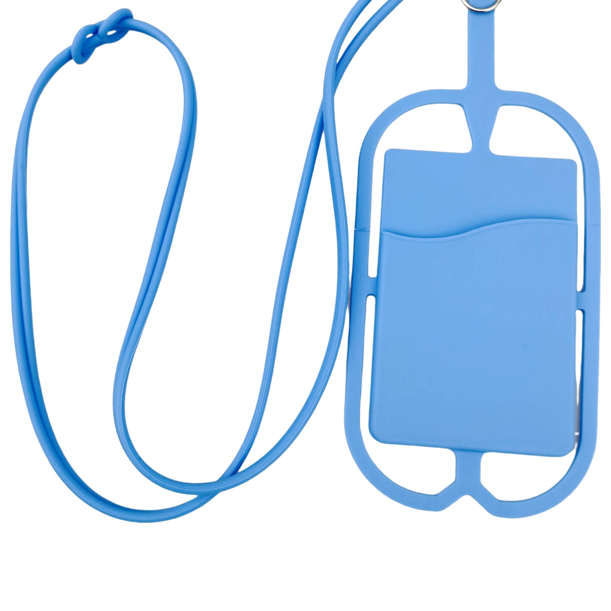 Silicone Phone Card Holder With Detachable Lanyard 13