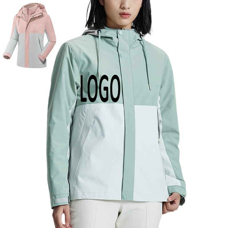 Waterproof Detachable 2-layer Hiking Jacket & Outdoor Coat 9
