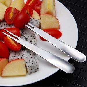2 In 1 Silver Stainless Steel Spoon 8