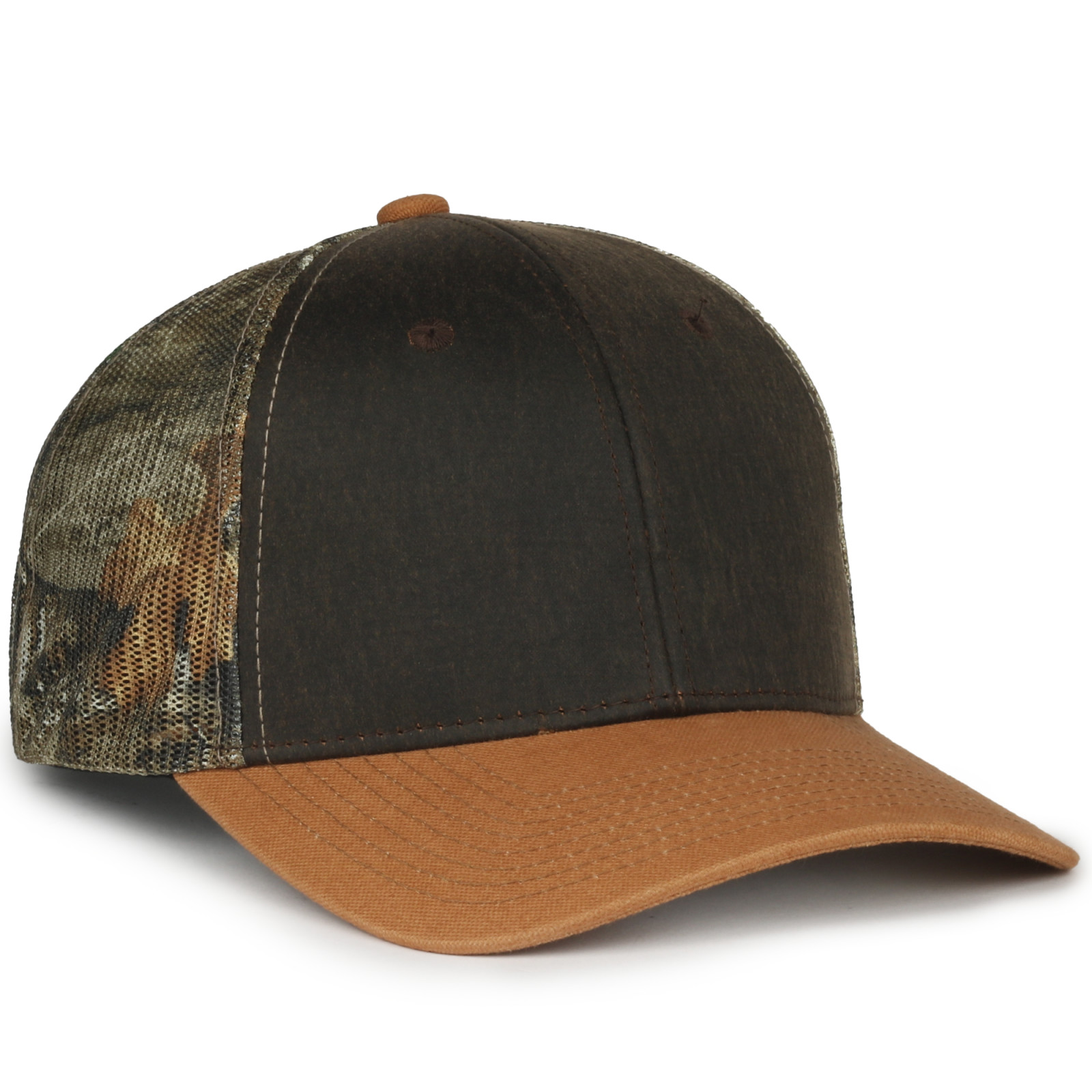 Premium Rugged Camo Trucker Hat