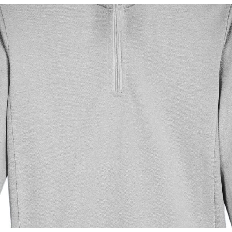UltraClub Ladies' Coastal Pique Fleece Quarter-Zip 2