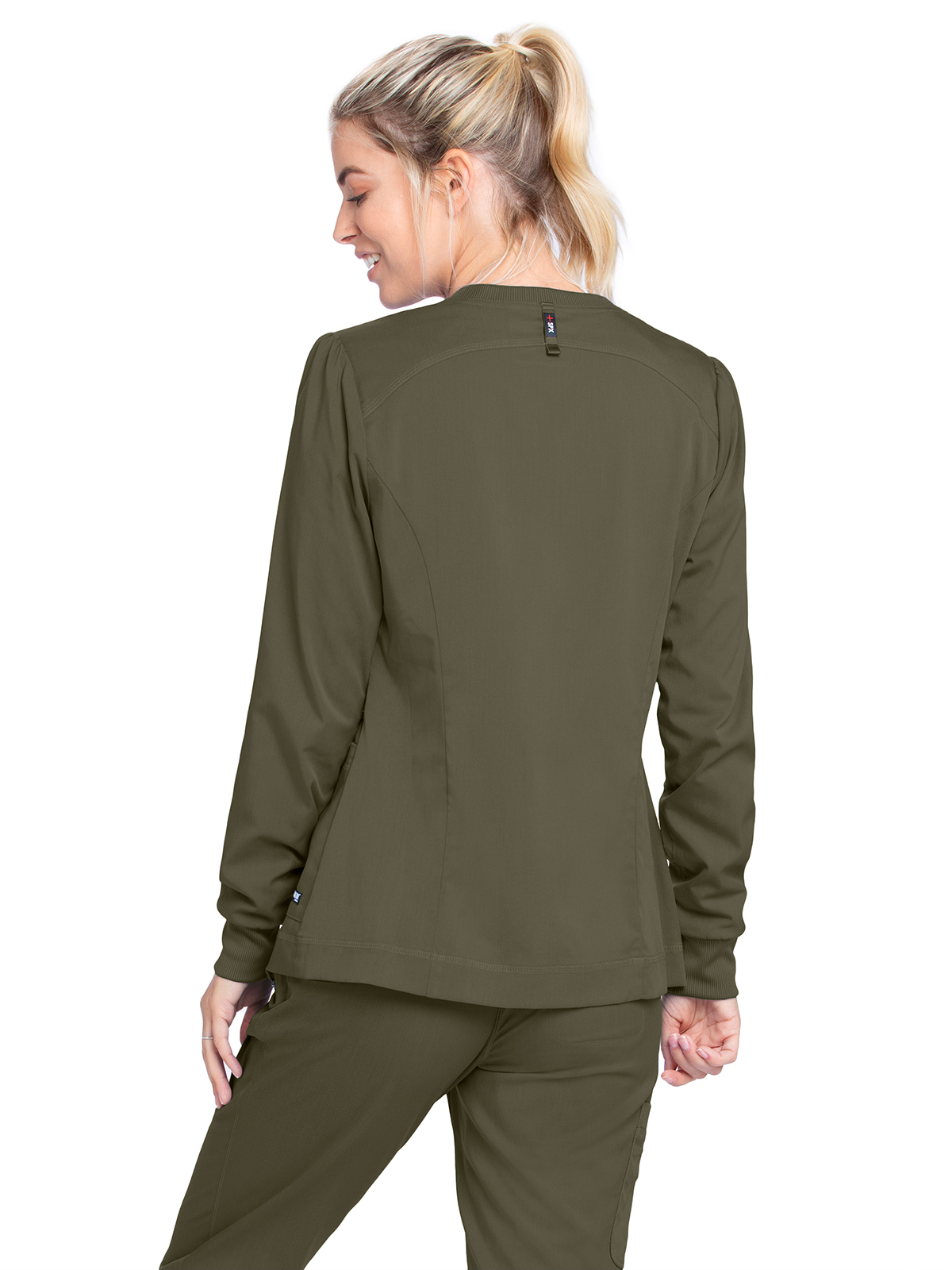 Grey's Anatomy Spandex Stretch - Women's Three-Pocket Millie Warm-Up Jacket 17