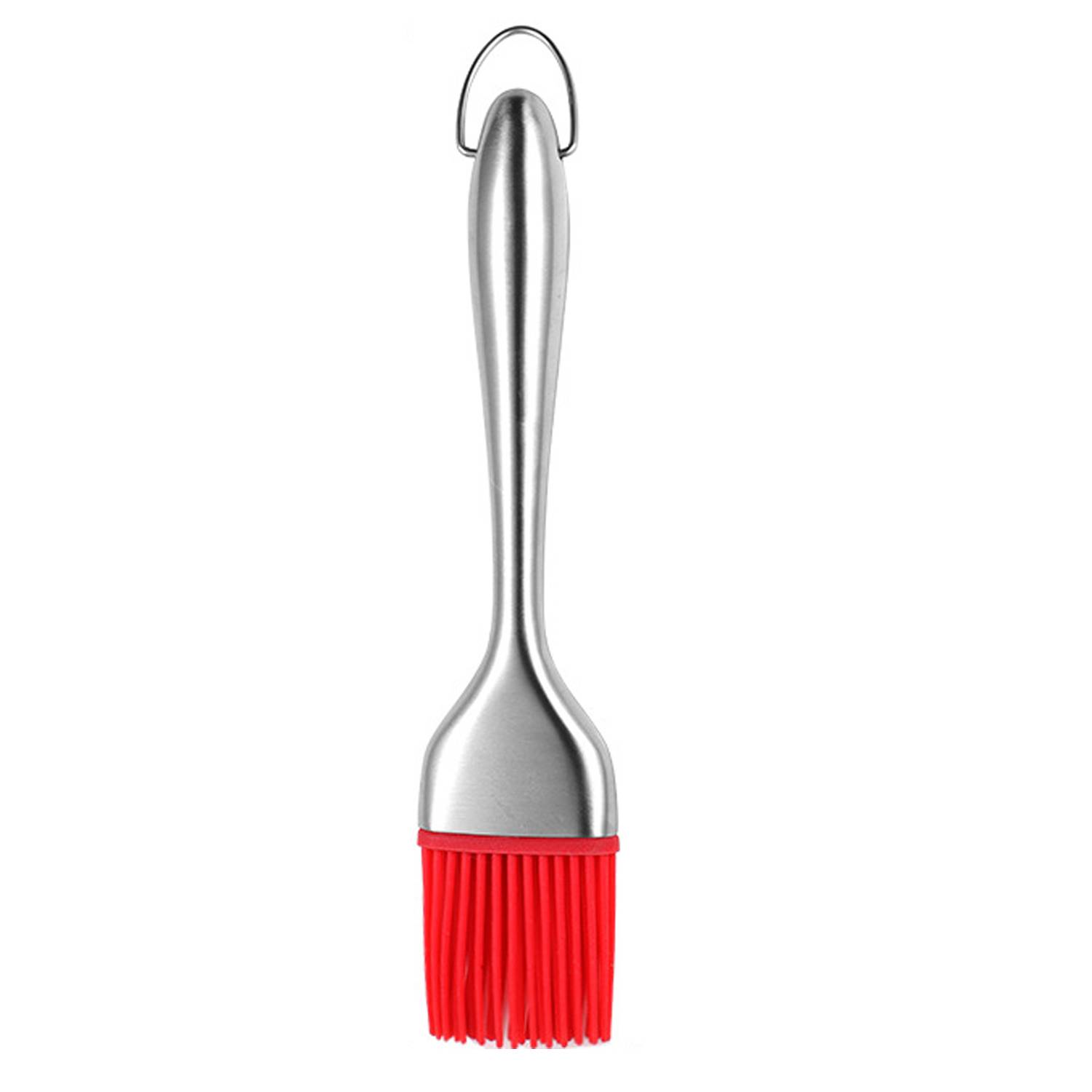 Stainless Steel Silicone BBQ Basting Brush 11