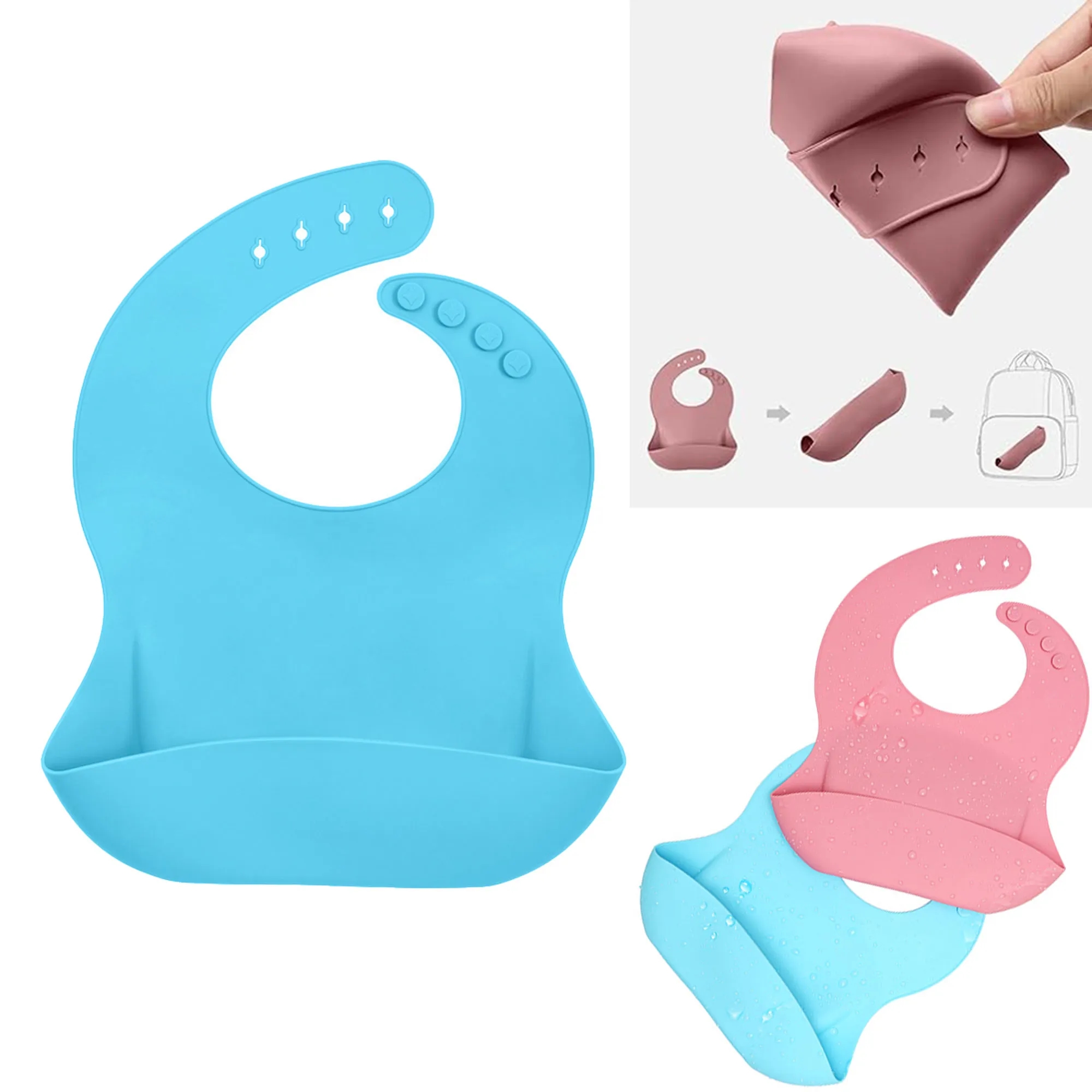 Silicone Baby Bib 2