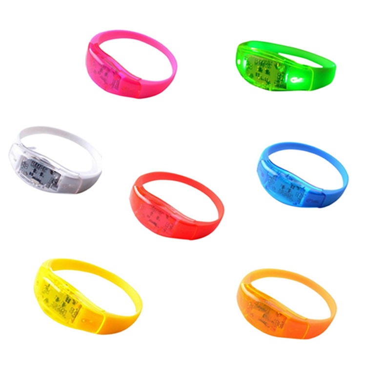 Voice Control Light Up Silicone Bracelet