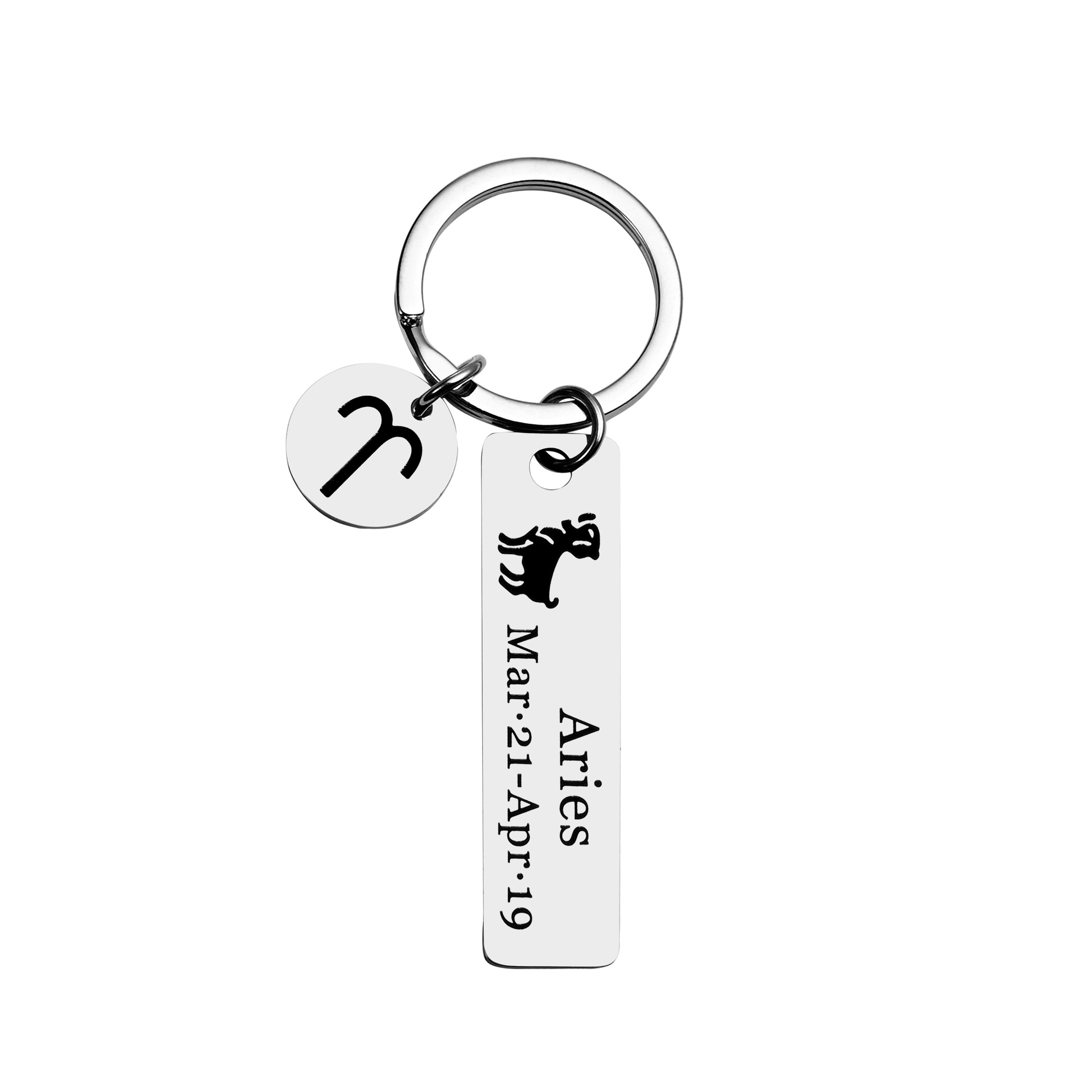 Stainless Steel Pendants Keychain 9