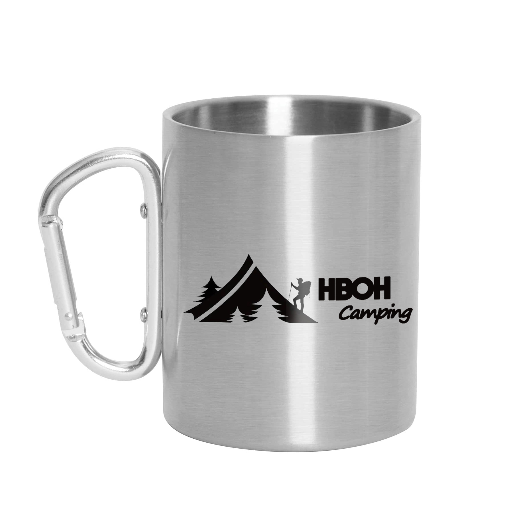 Stainless Steel Carabiner Mug 4