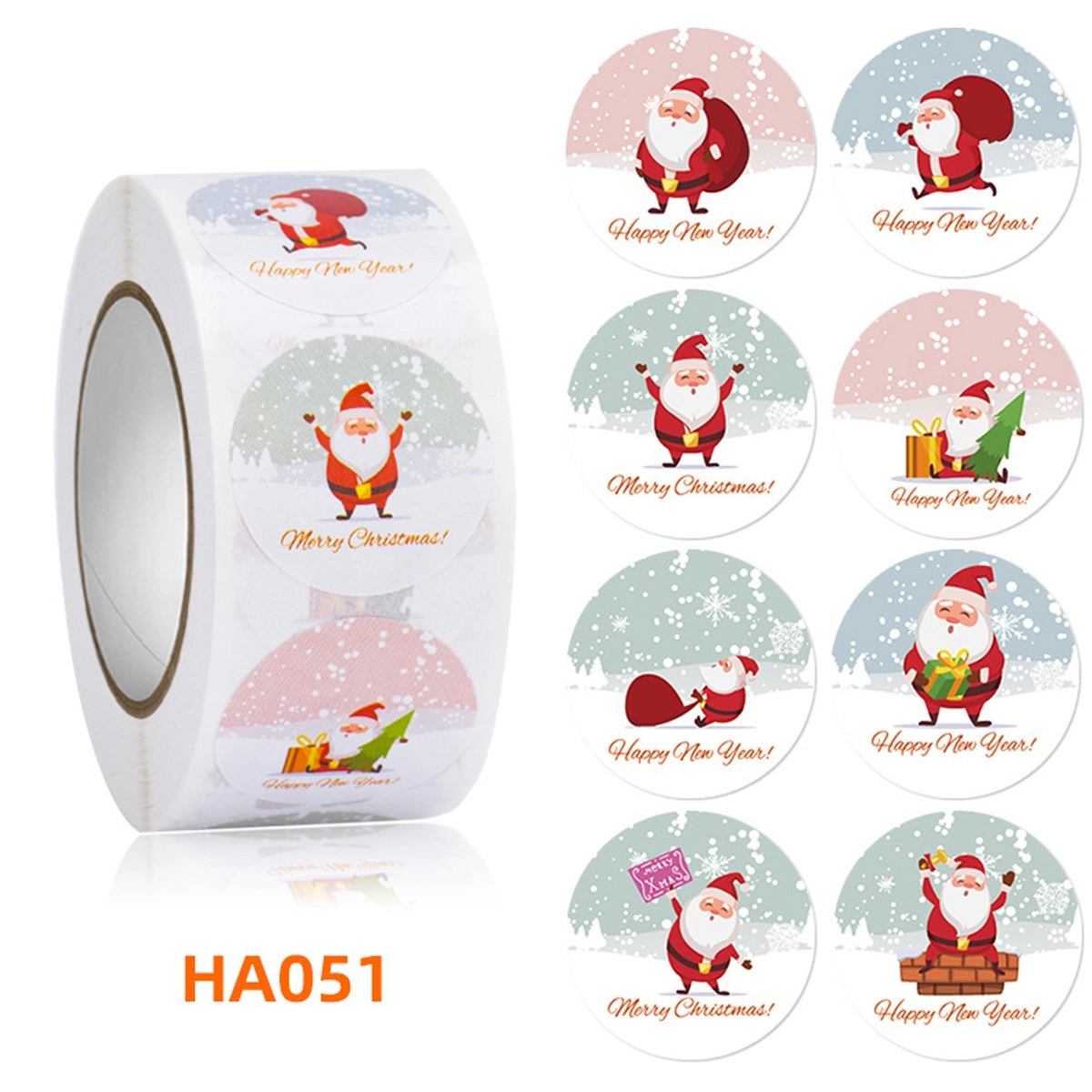 Ornament Stickers Roll for Party Supply 8