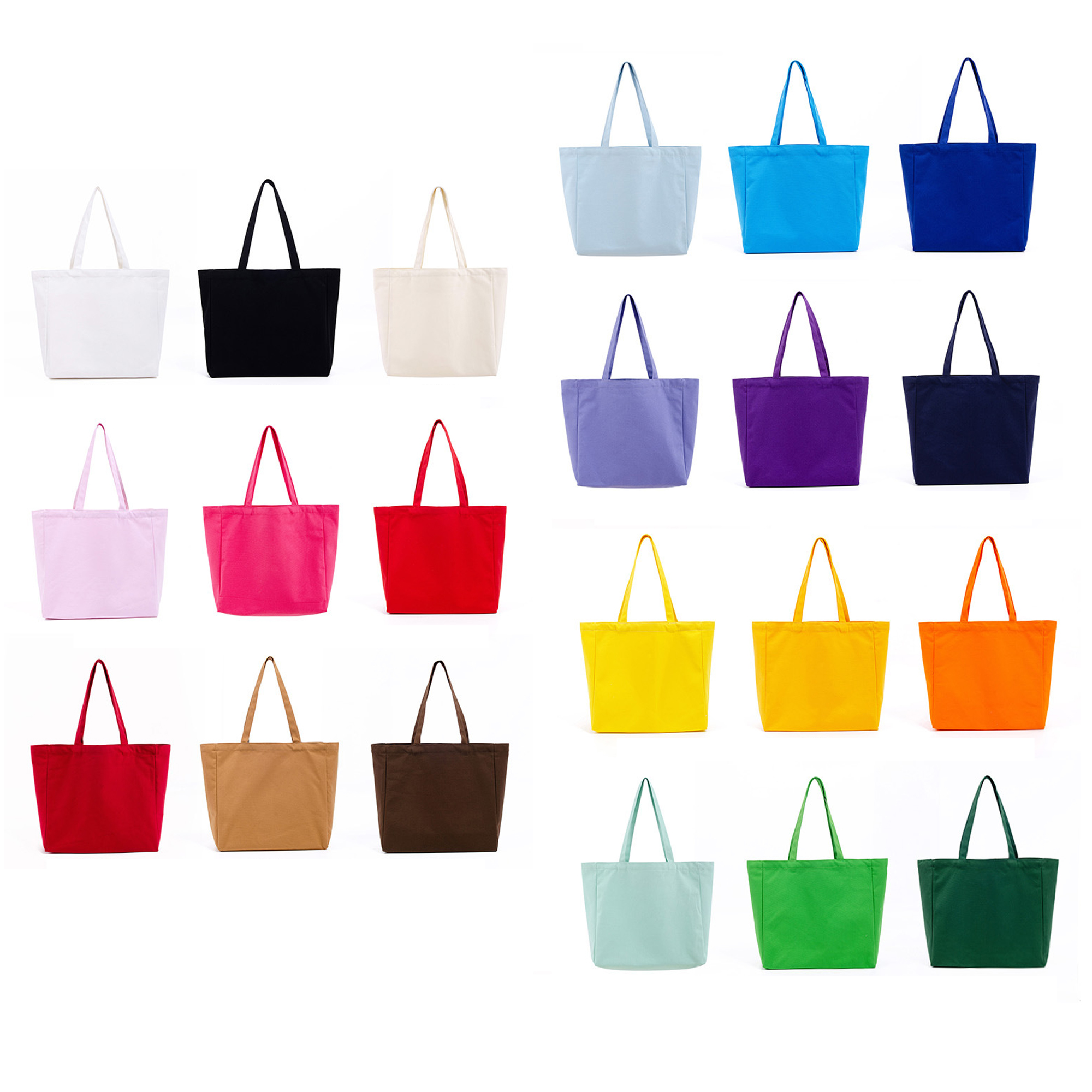 12oz Natural Cotton Canvas Tote Bag 4