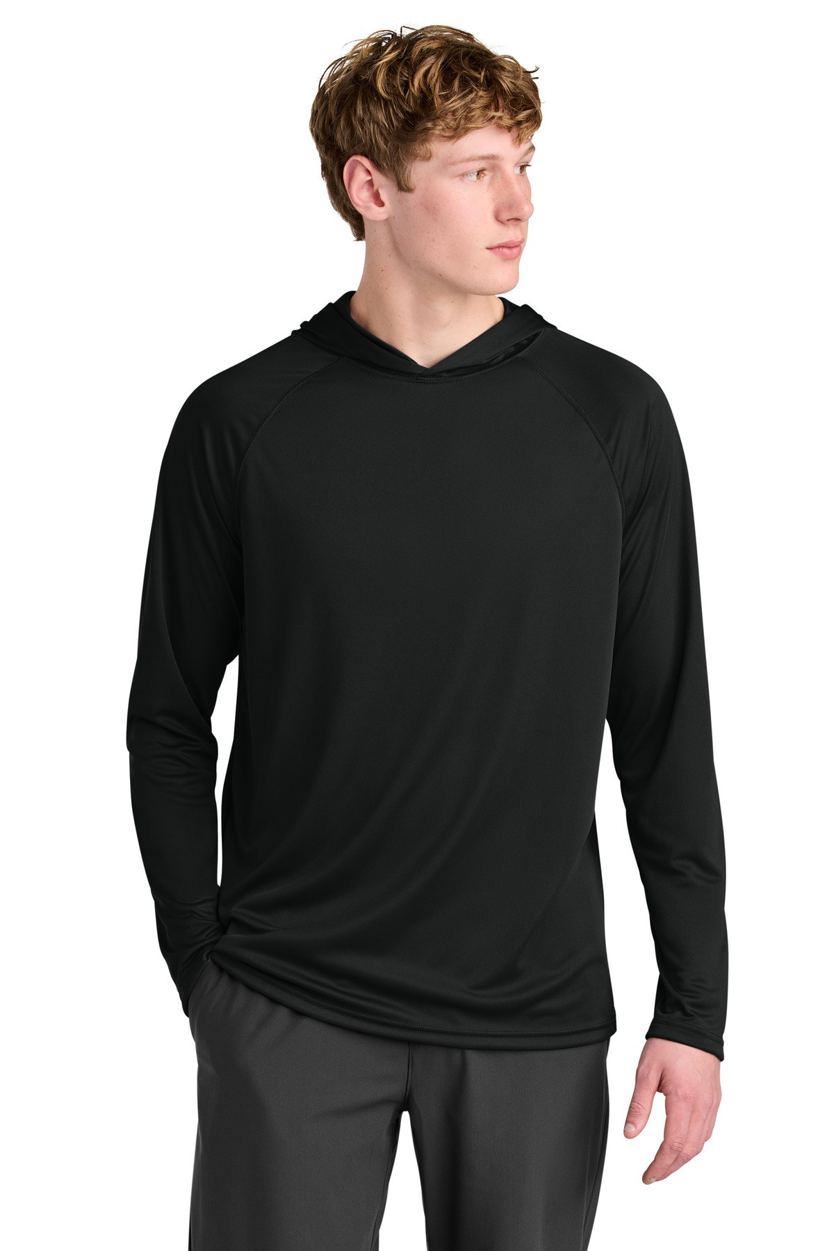 A4 Cooling Performance Long Sleeve Hooded Tee A4N3409 9