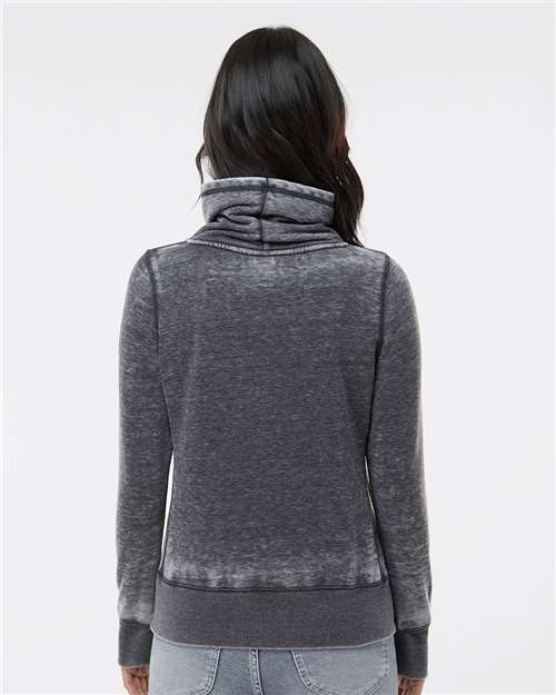 Women's Zen Fleece Cowl Neck Sweatshirt - 8930 22