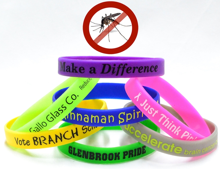 Printed Mosquito Wristband 2