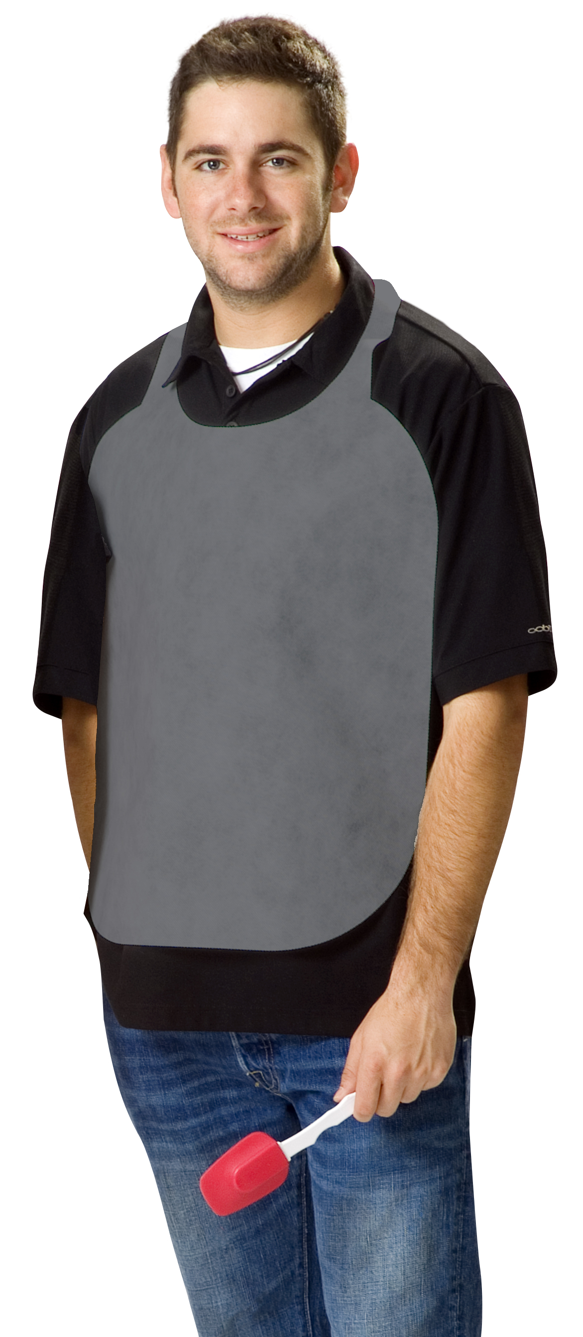 USA Made Economy Non Woven Bib, Die Cut 4