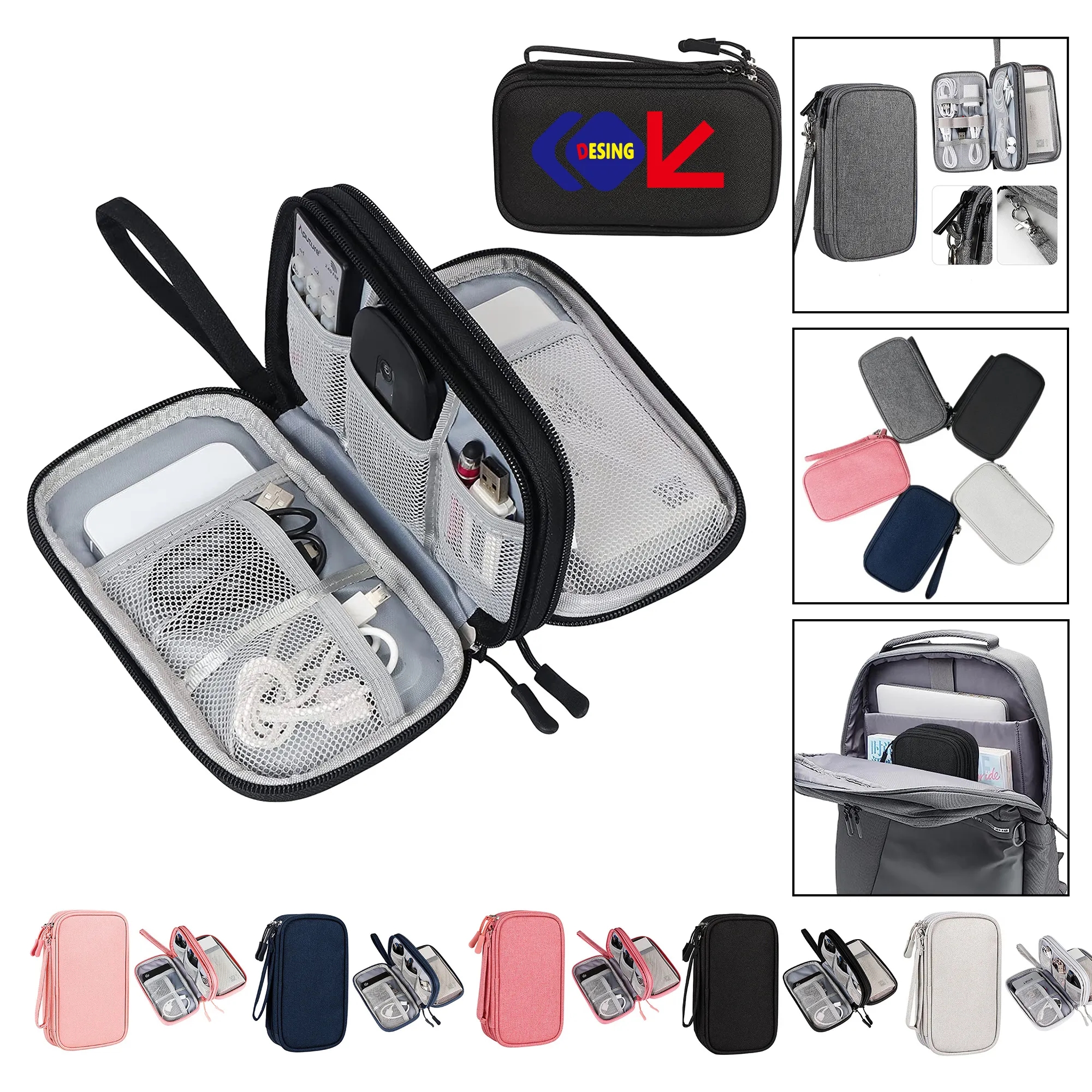 Electronic Organizer Tech Accessory Pouch 5