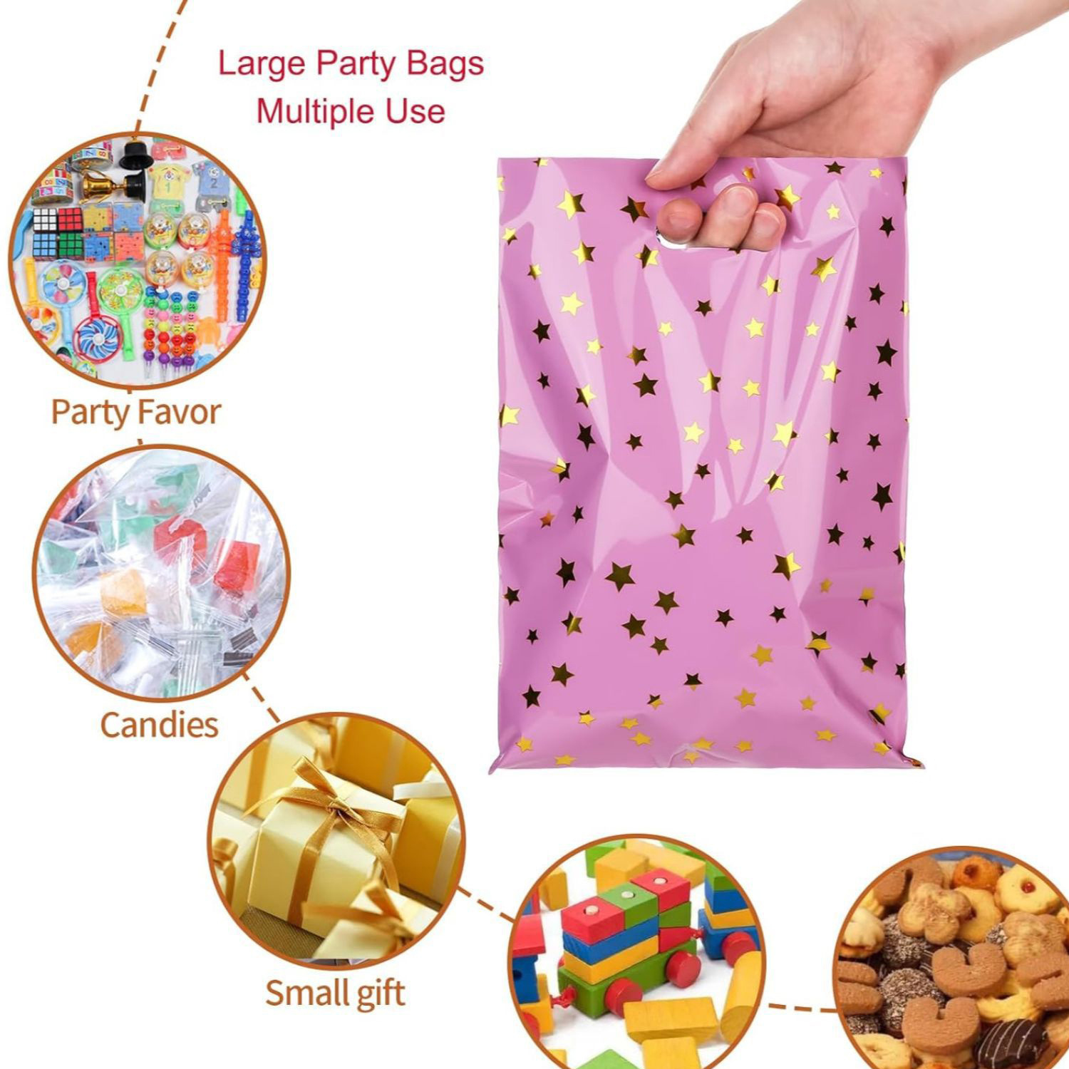 Aluminum Foil Party Favor Candy Gift Bag 21