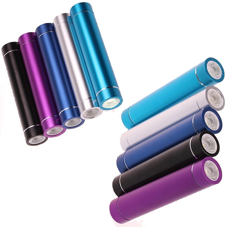 Glad 2600 mAh Aluminum Power Bank with LED Light 2
