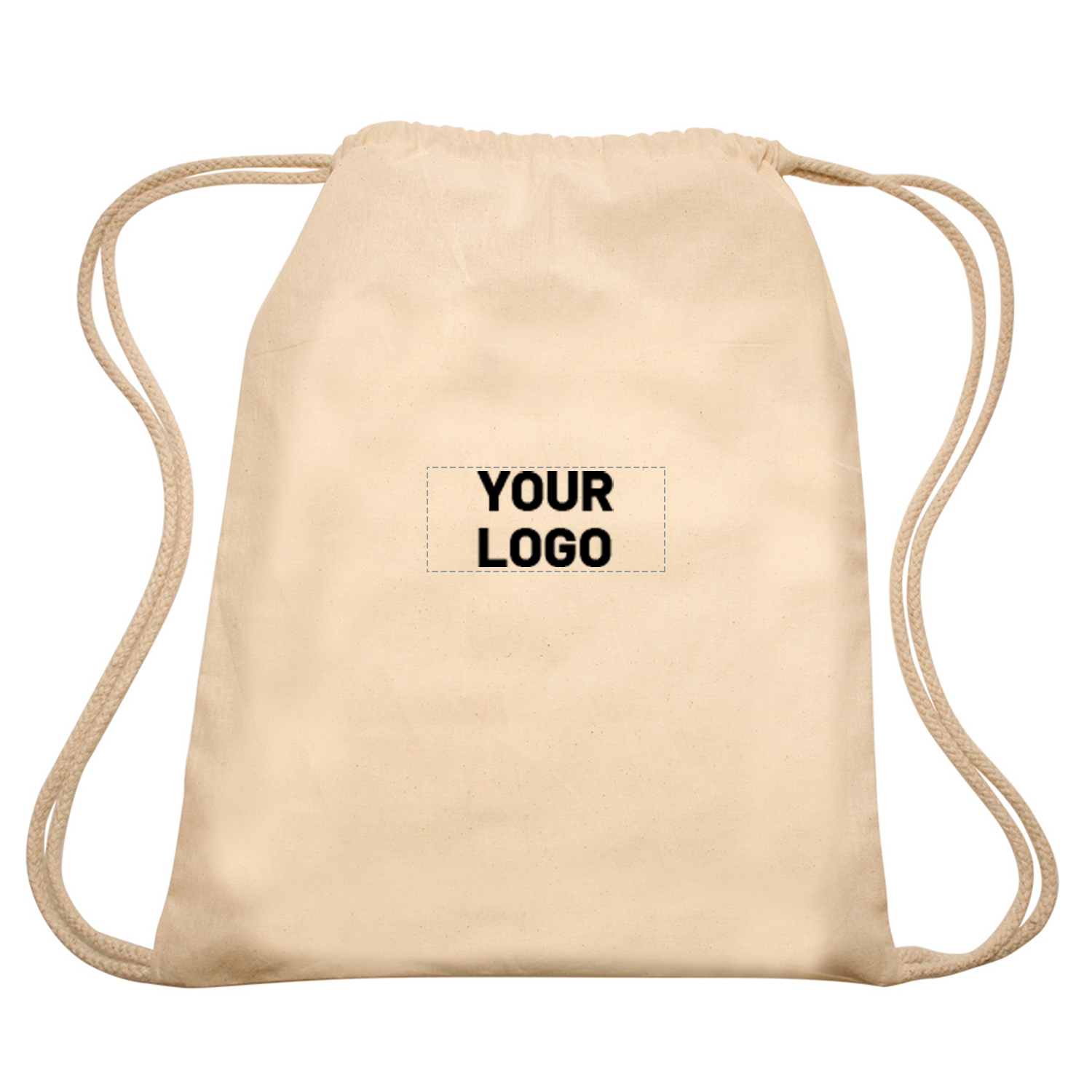 Eco-Friendly Cotton Drawstring Backpack 4