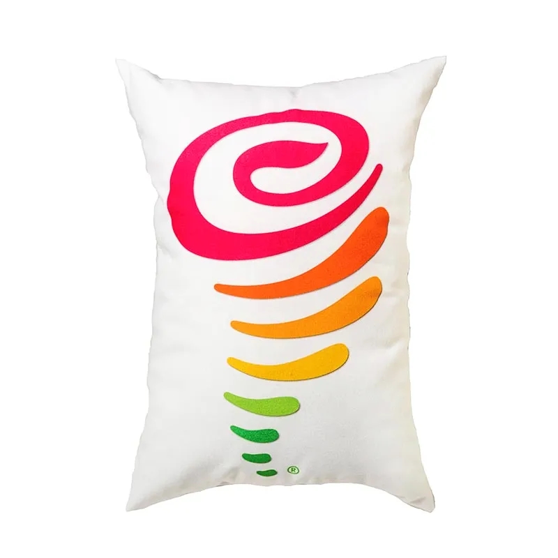 Sublimated Lumbar Pillow 18" x 10" 8