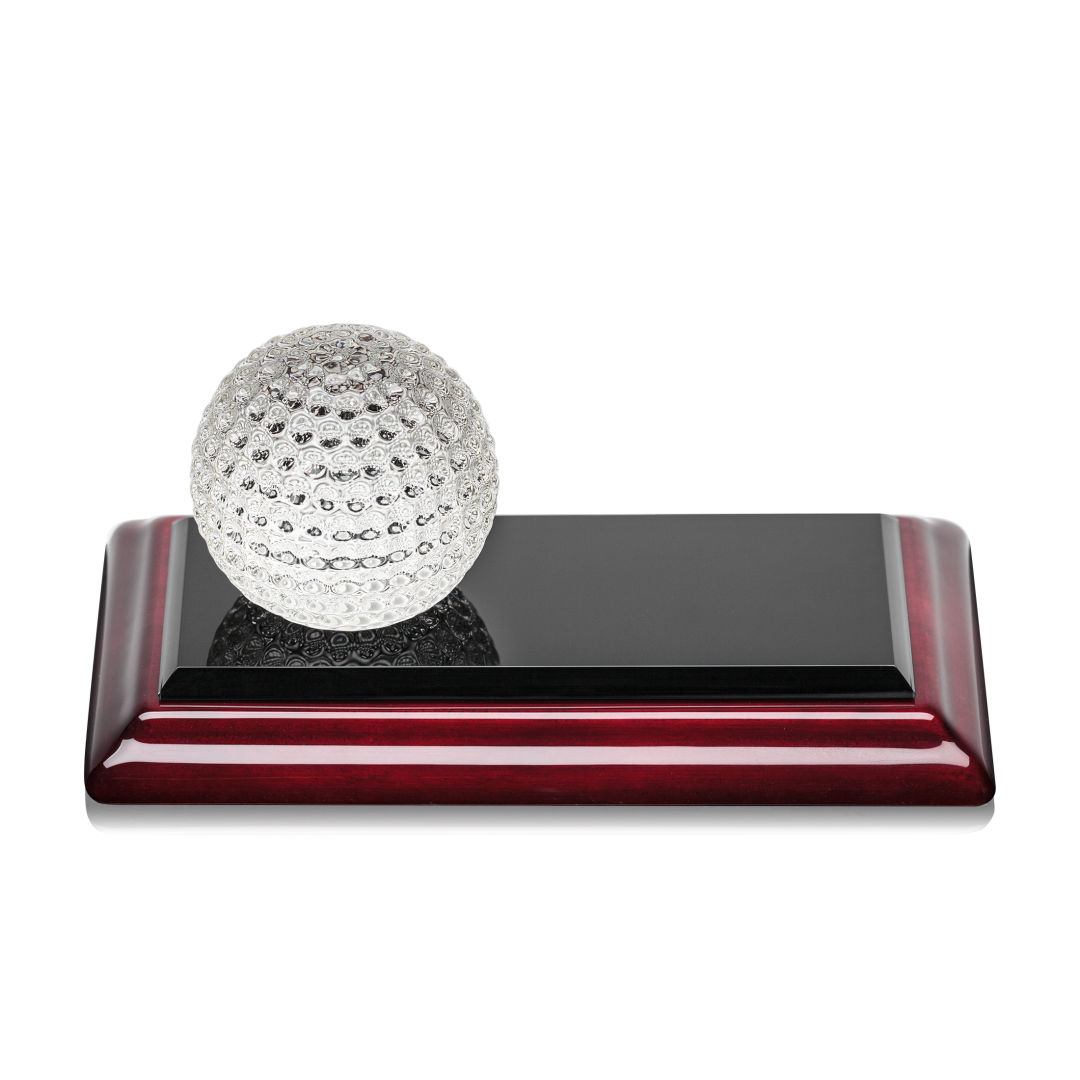 Sports Balls Award on Rosewood Base 9