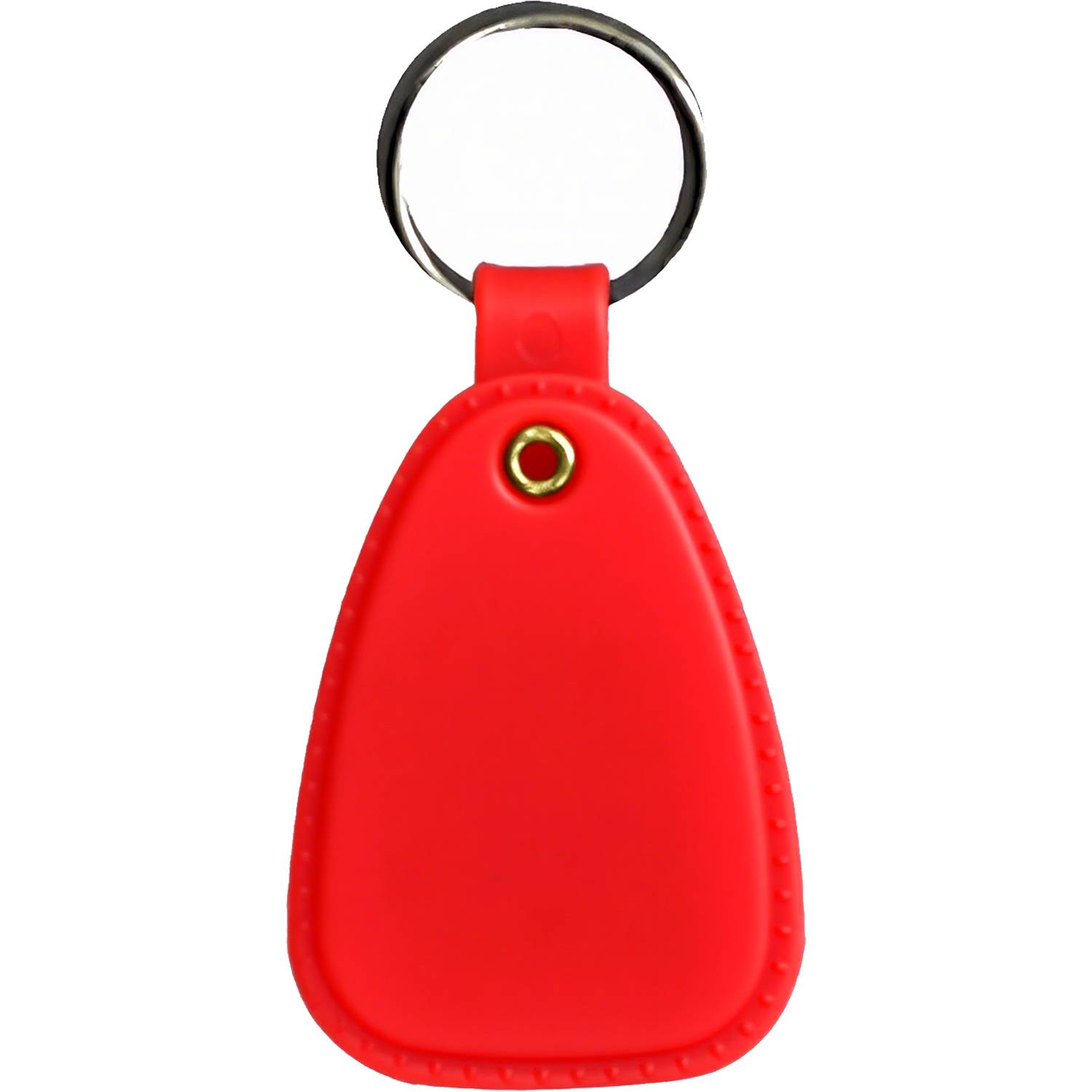 PVC Teardrop Shape Key Tag Car Keychain 3