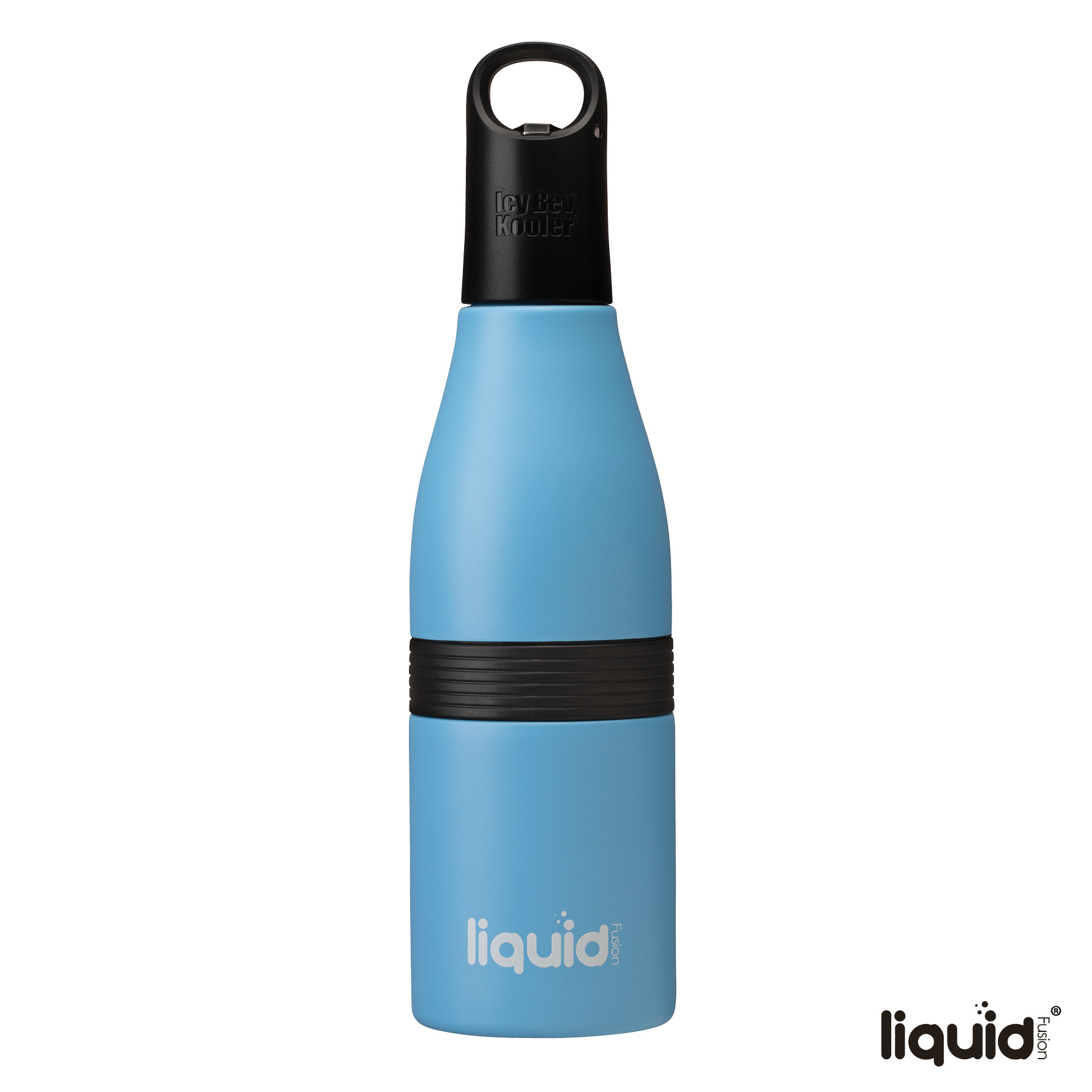 Liquid Fusion® Icy Bev Kooler® 22 oz. 3-In-1 Double Wall Stainless Steel Bottle 62