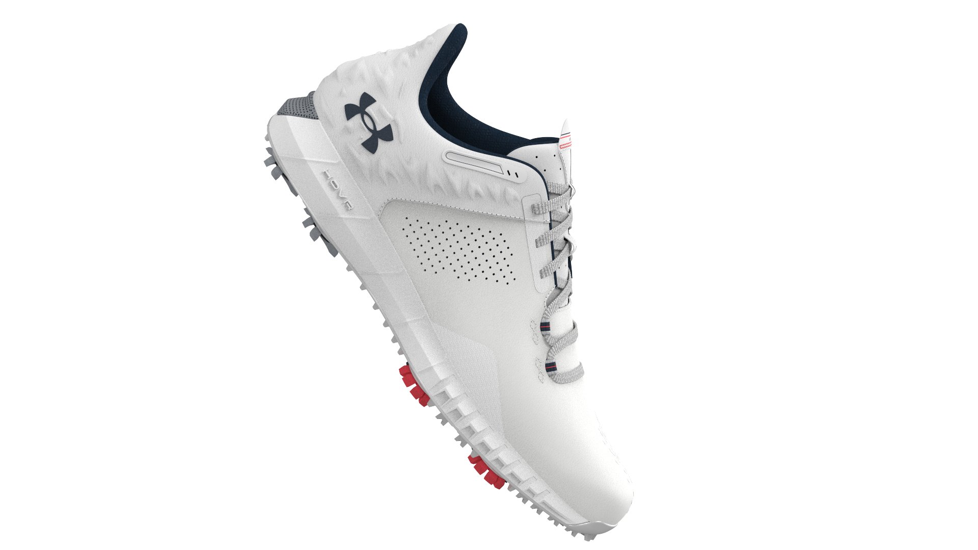 UA HOVR Drive 2 Wide (E) Men's Golf Shoes 4
