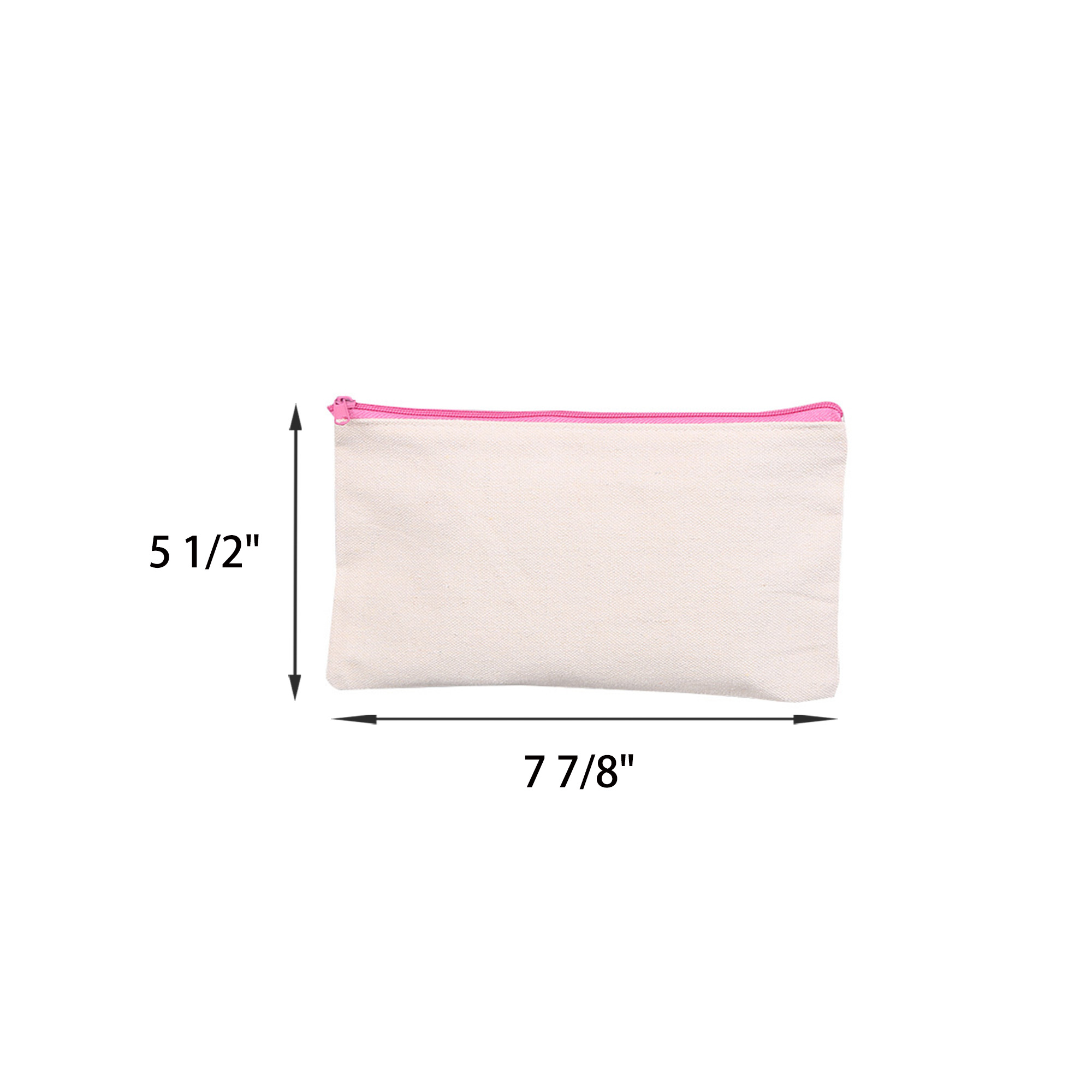 Zippered Canvas Pencil Case 3