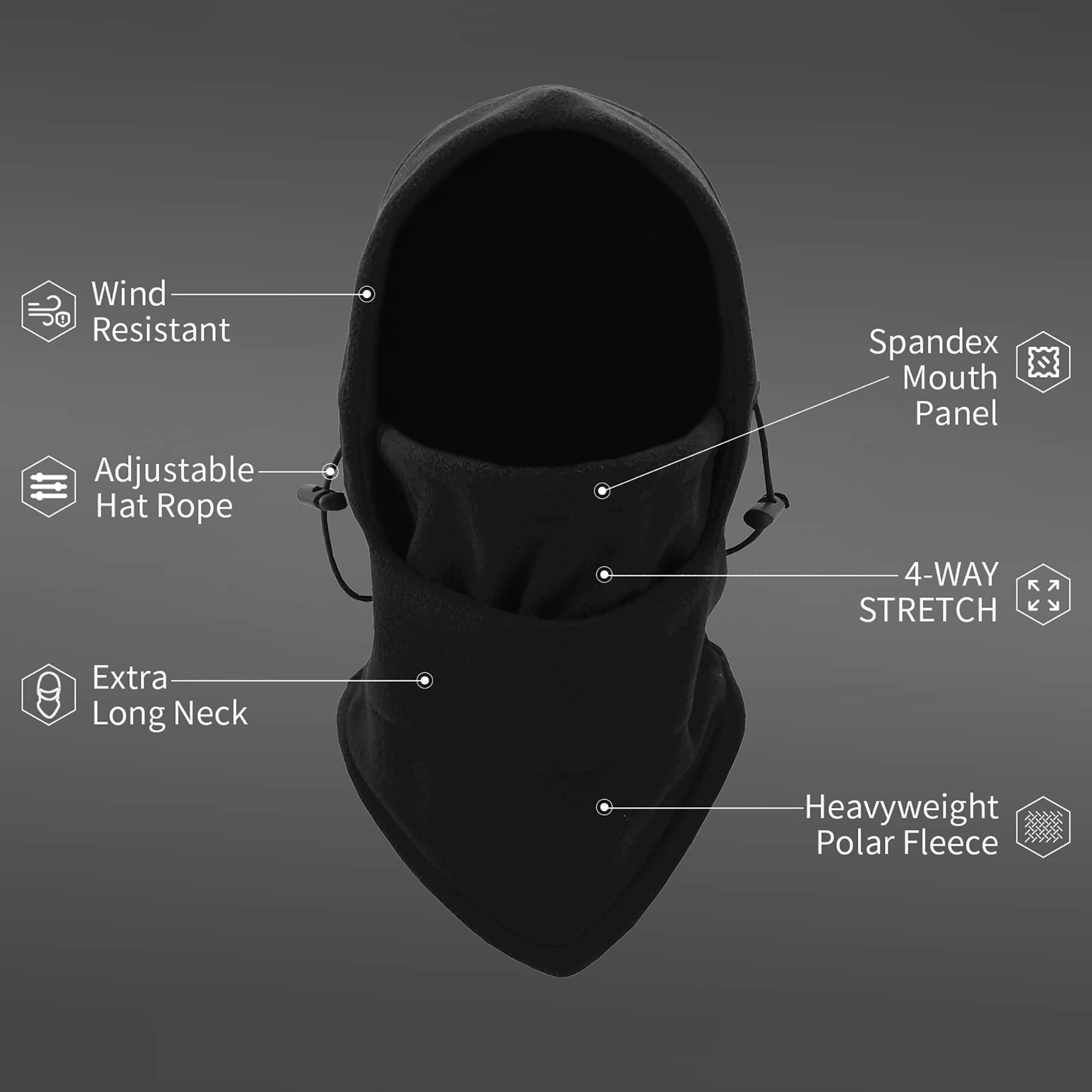 Winter Fleece Balaclava Mask 7