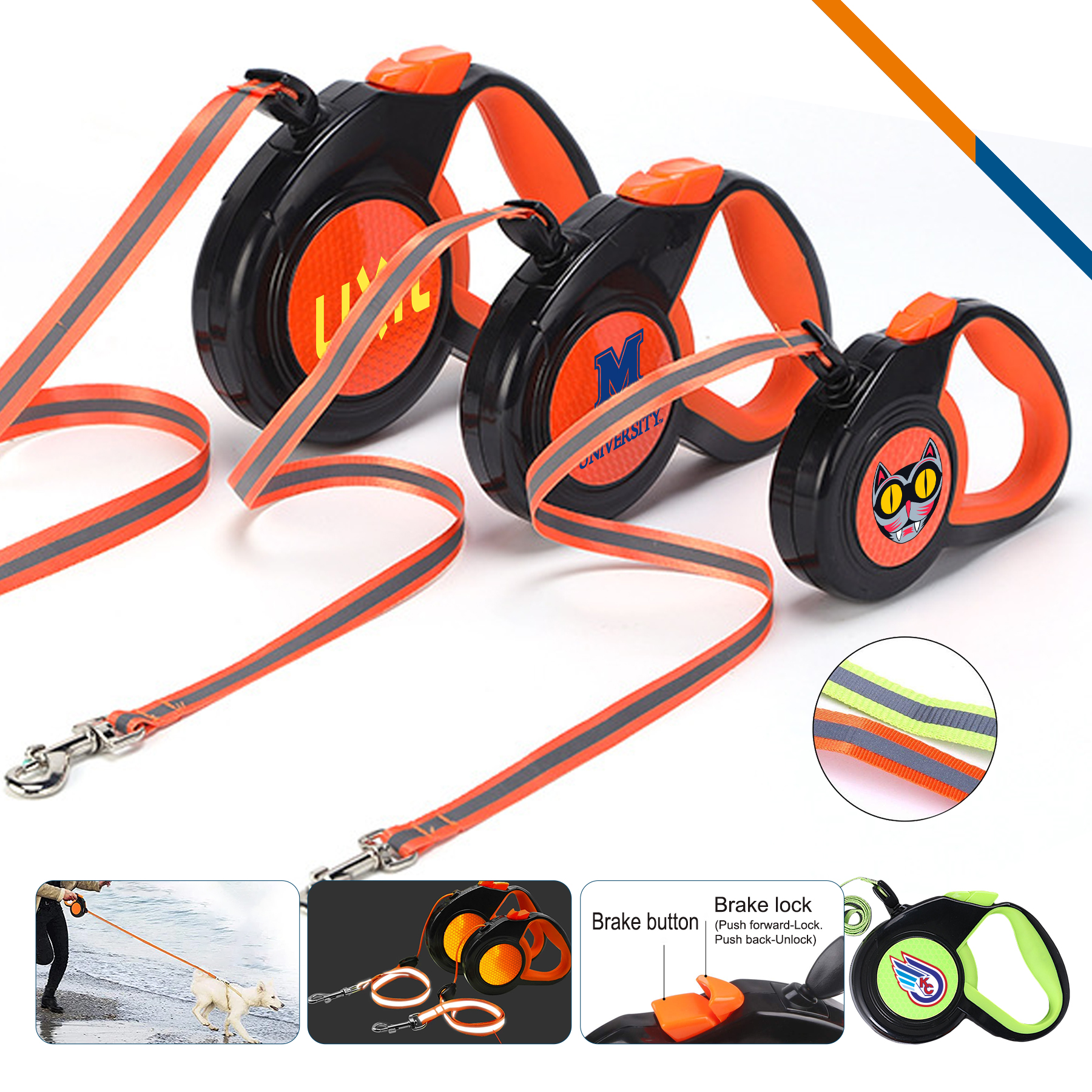 Onble Retractable Dog Leash 1