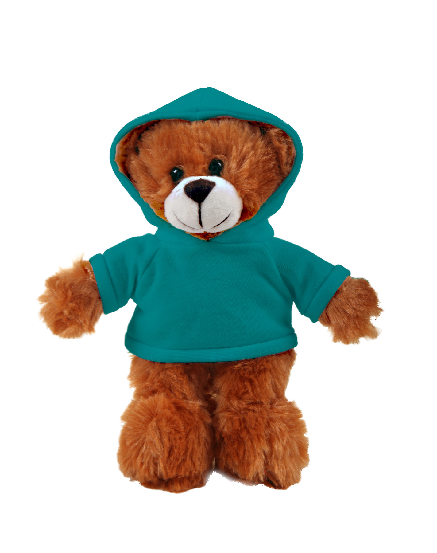 soft plush Mocha Bear with hoodie 17