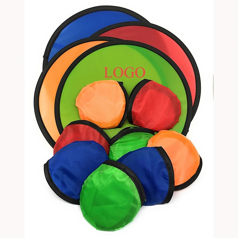 Foldable Pocket Flyer Disc with logo 2